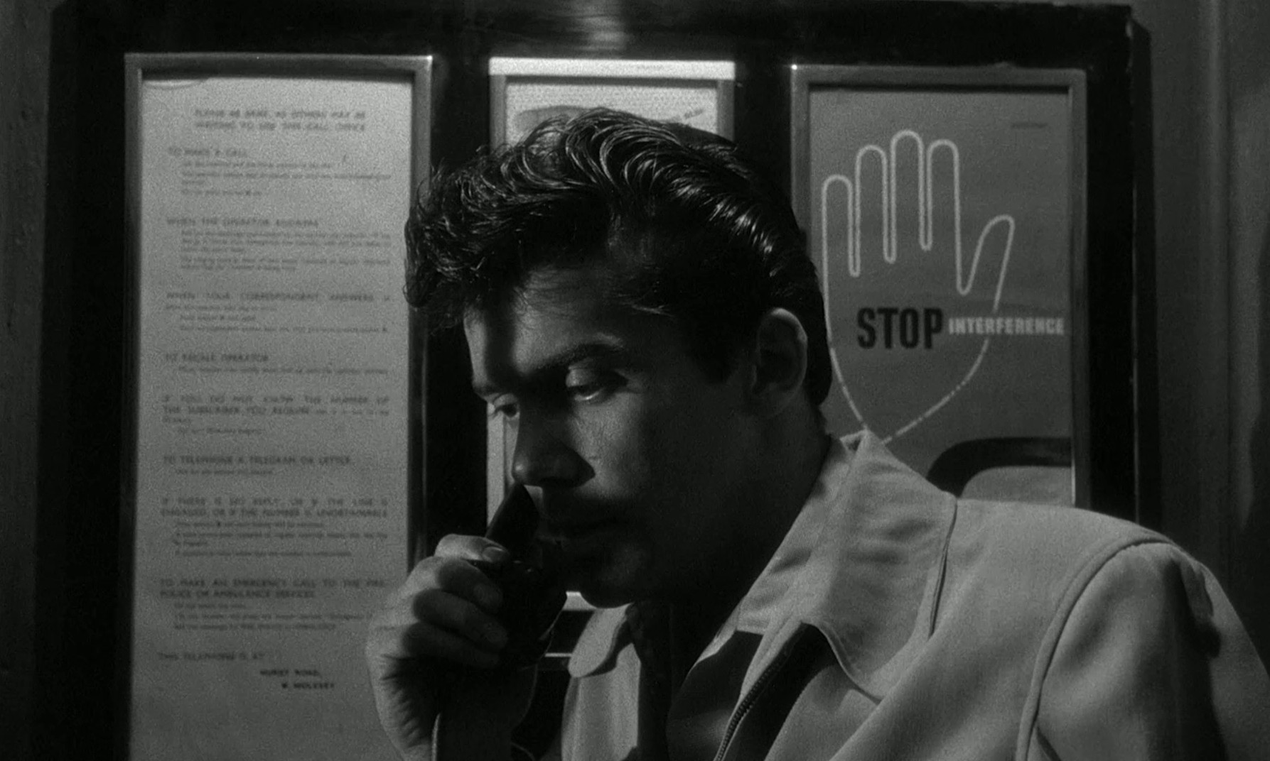 Spin a Dark Web (1956) —  shot,  lighting
