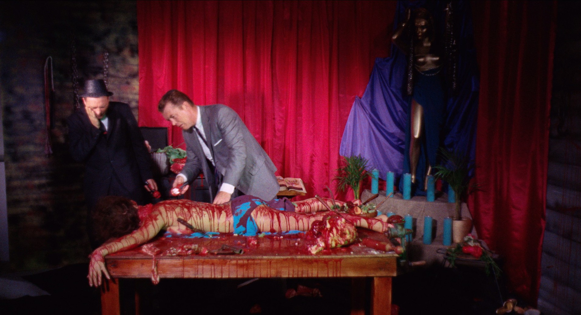 Blood Feast (1963) —  shot,  lighting