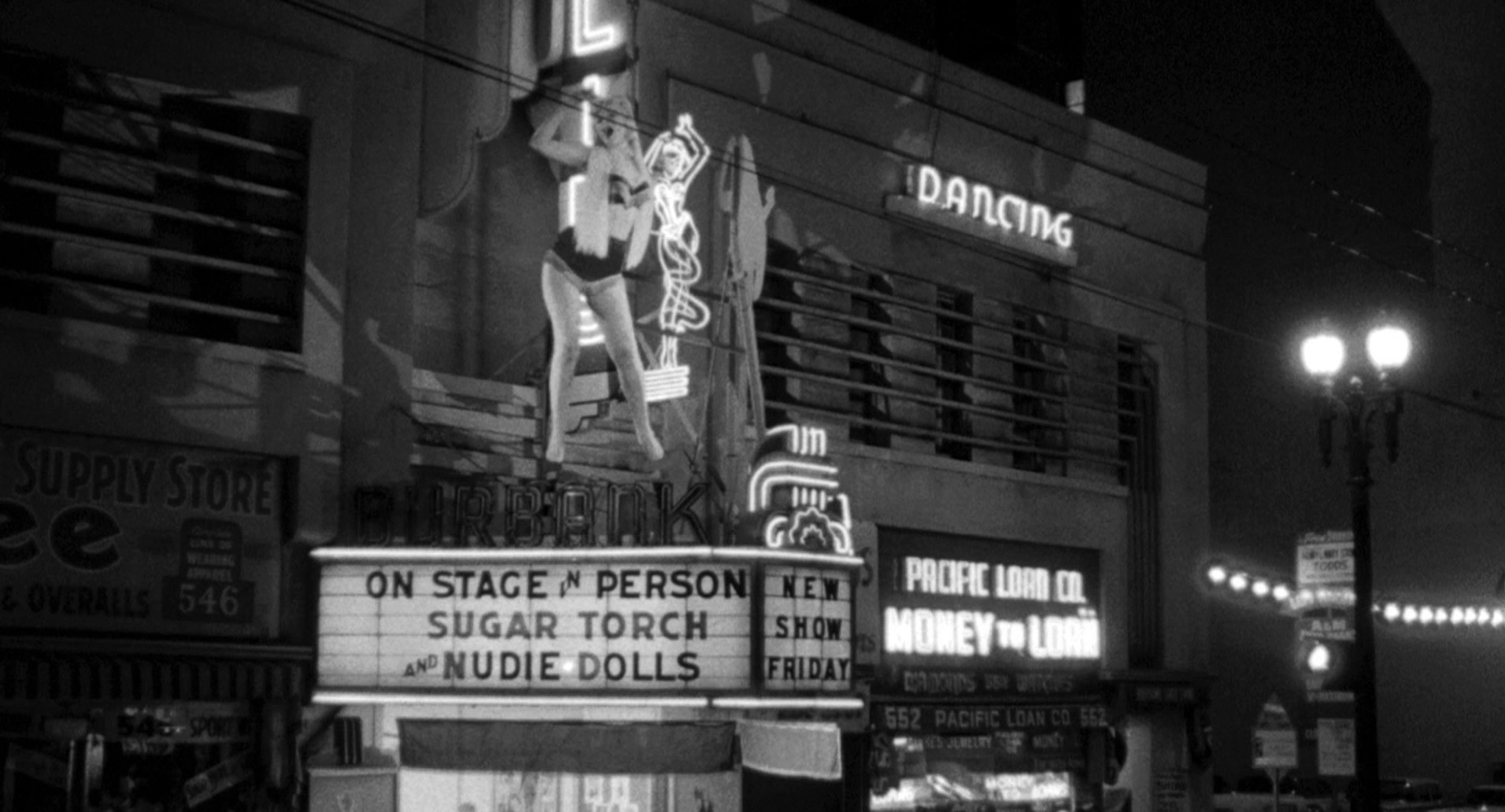 The Crimson Kimono (1959) —  shot,  lighting