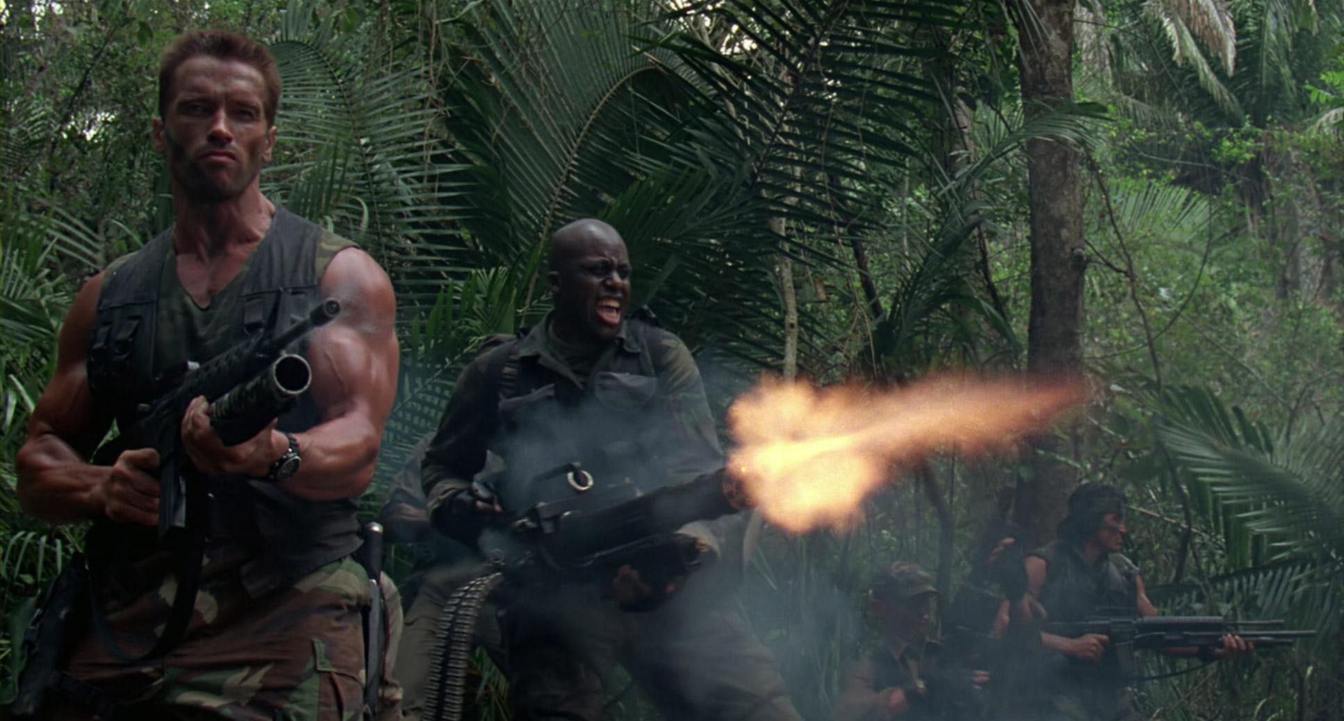 Predator (1987) —  shot,  lighting