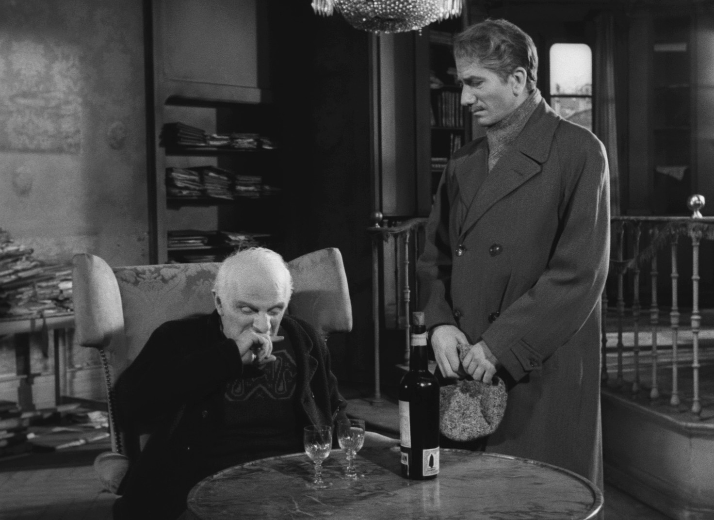 On Trial (1954) —  shot,  lighting