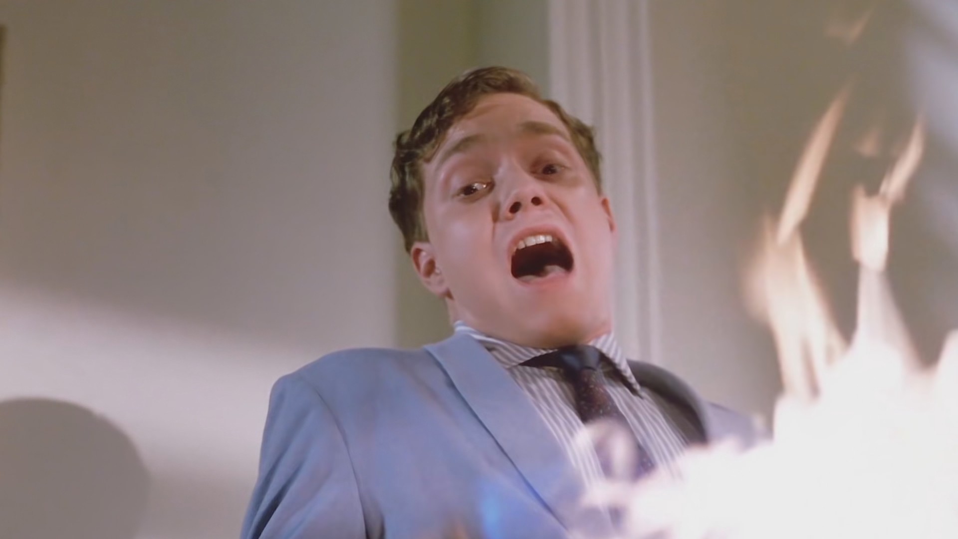 Spontaneous Combustion (1990) —  shot,  lighting