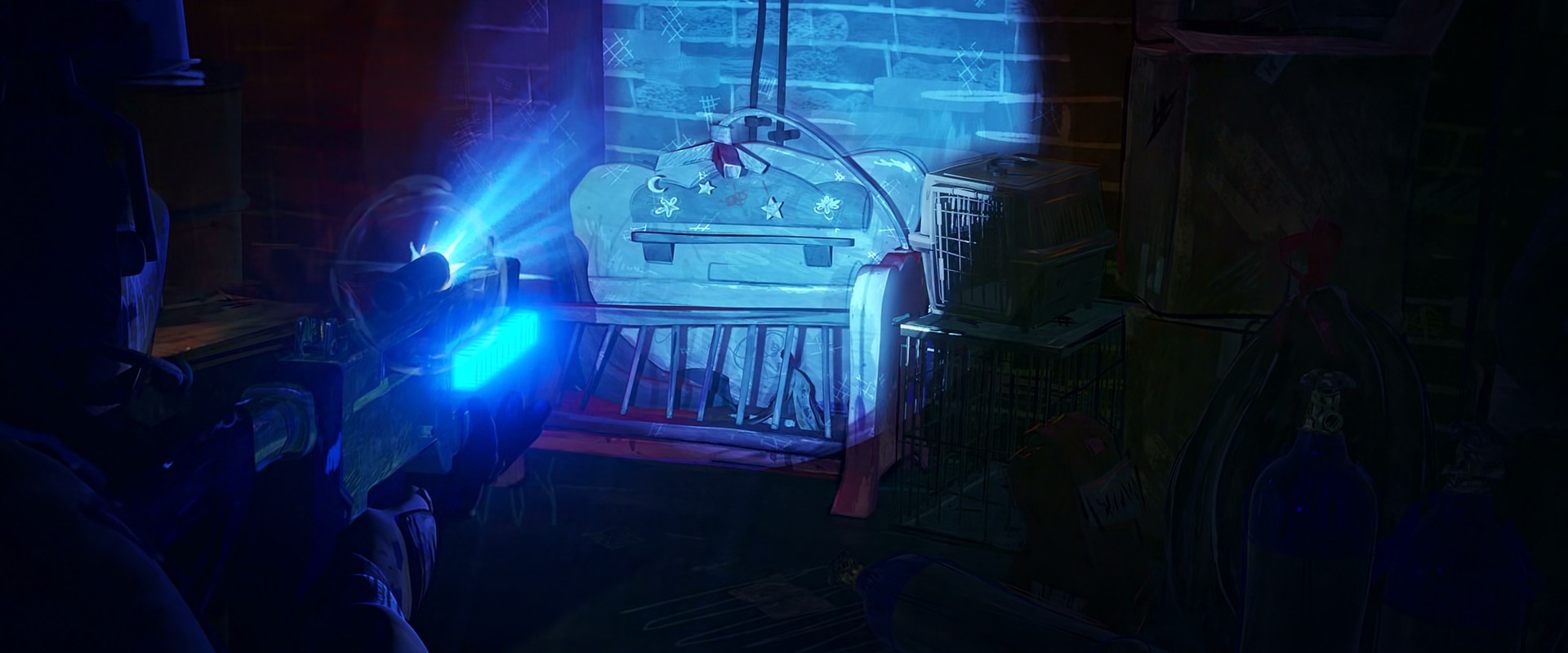 Teenage Mutant Ninja Turtles: Mutant Mayhem (2023) —  shot,  lighting