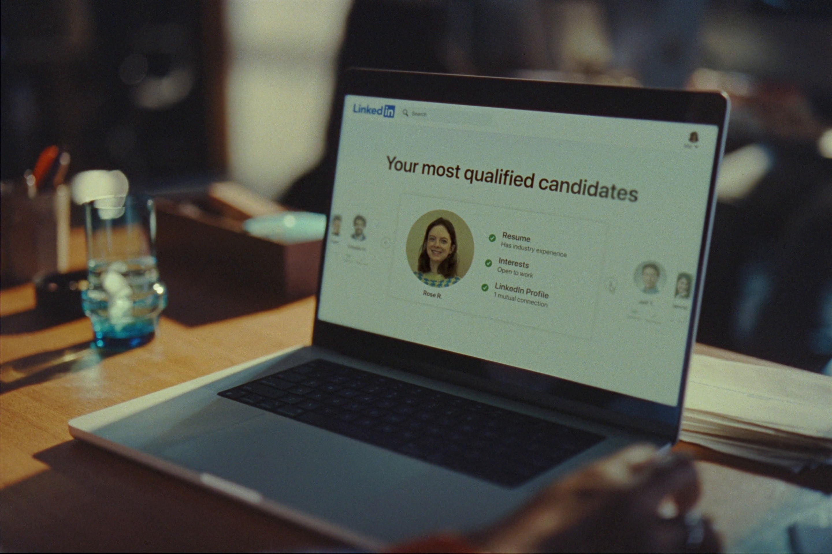 Linkedin - Rise (2025) —  shot,  lighting