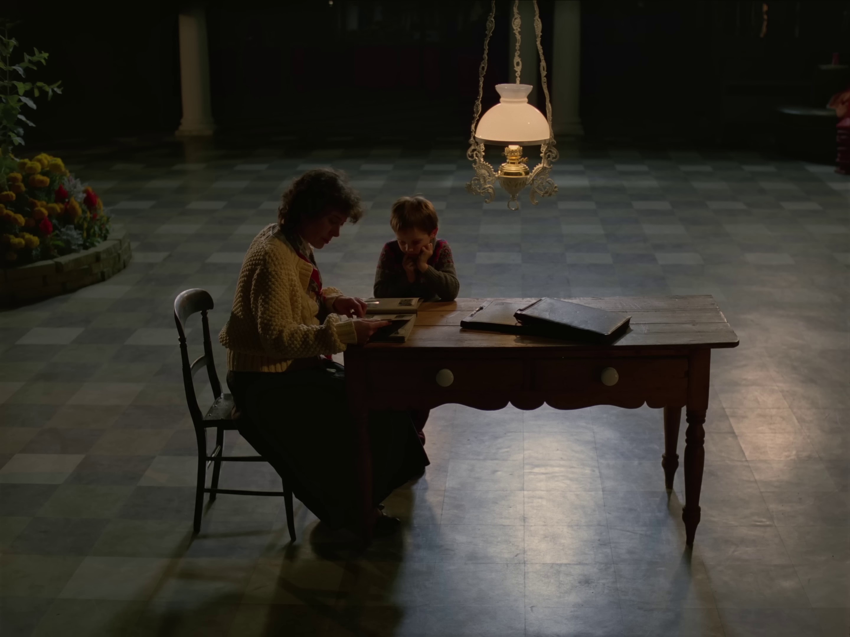 Holding Back The Years (1985) —  shot,  lighting