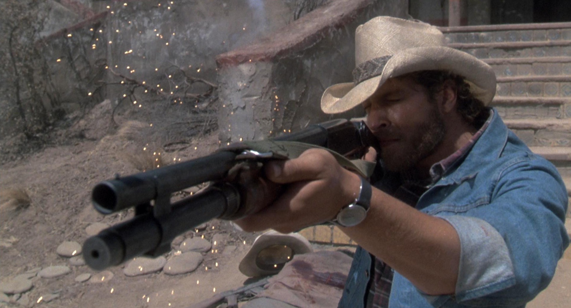 Extreme Prejudice (1987) —  shot,  lighting