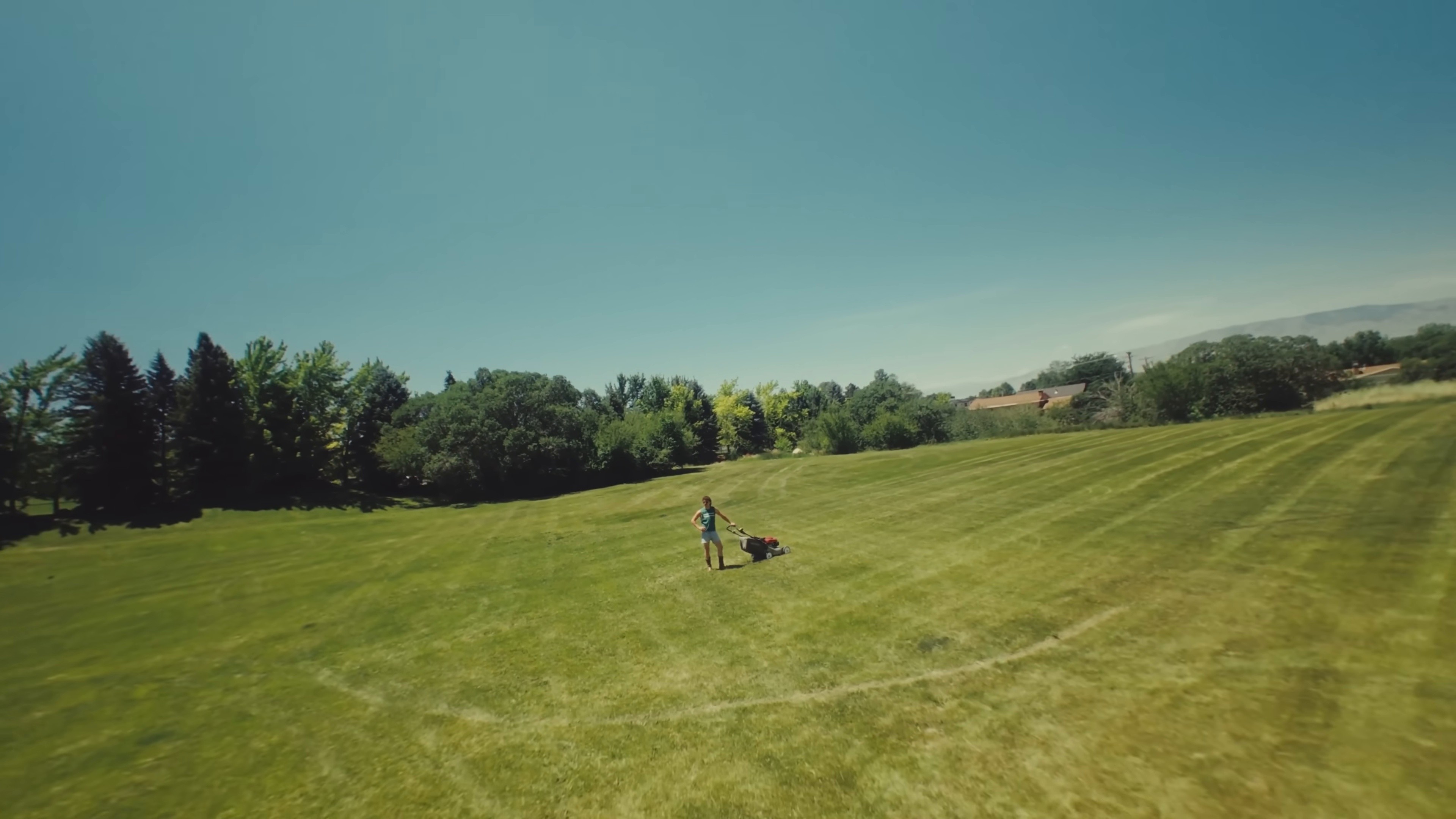 Mr Electric Blue (2025) —  shot,  lighting