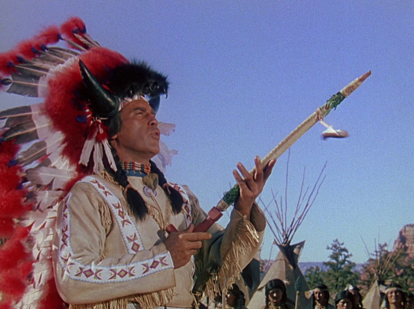 MacDonald of the Canadian Mounties (1952) —  shot,  lighting