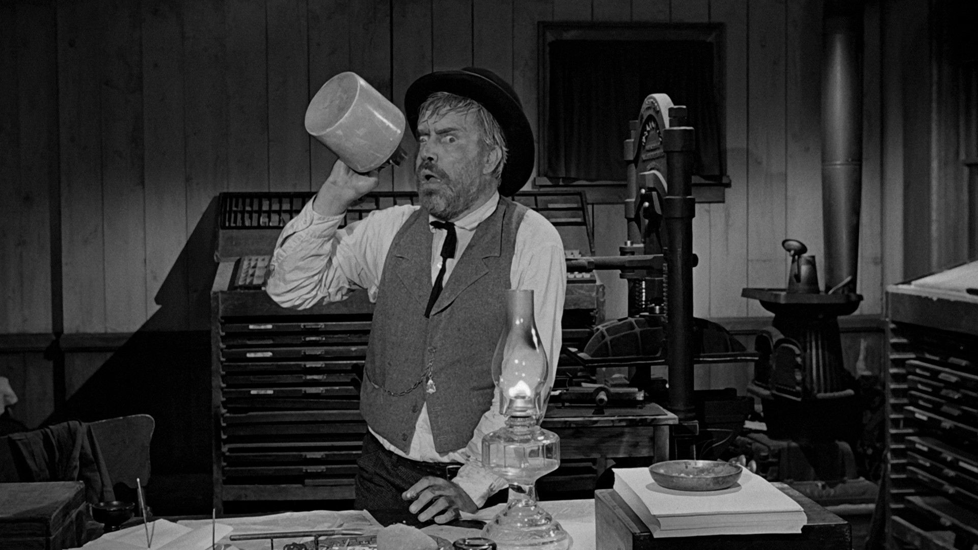 The Man Who Shot Liberty Valance (1962) —  shot,  lighting