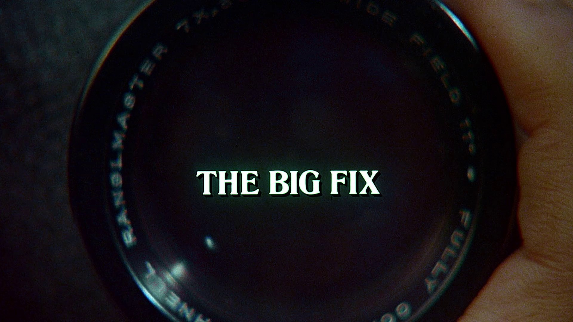 The Big Fix (1978) —  shot,  lighting
