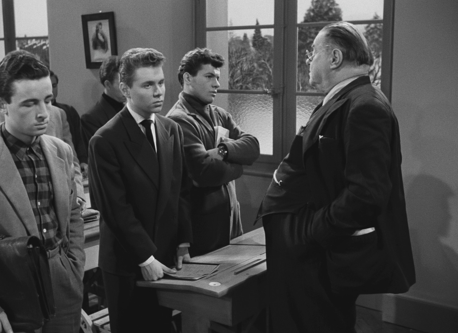 On Trial (1954) —  shot,  lighting