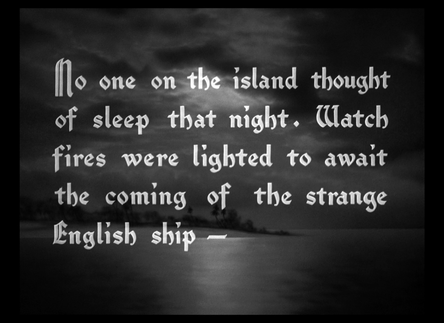 Mutiny on the Bounty (1935) —  shot,  lighting