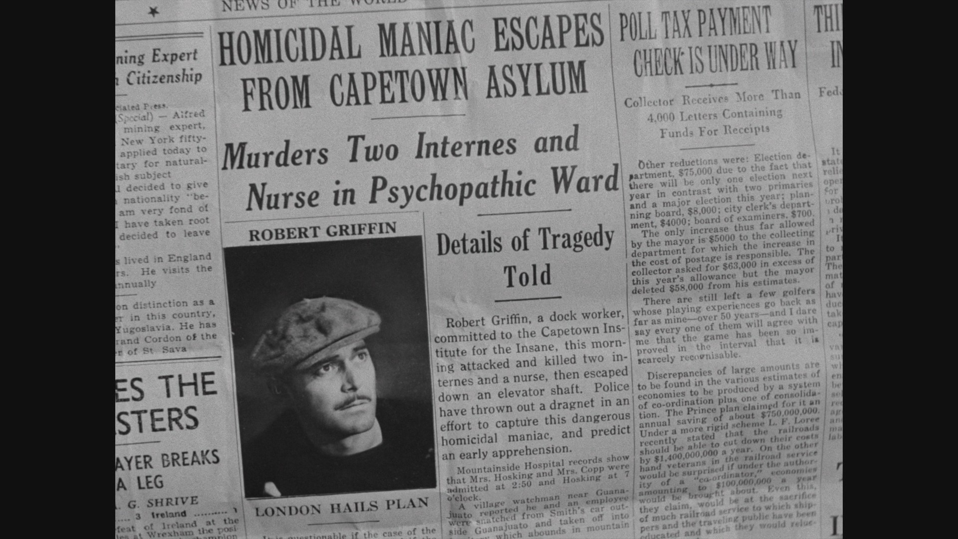 The Invisible Man's Revenge (1944) —  shot,  lighting