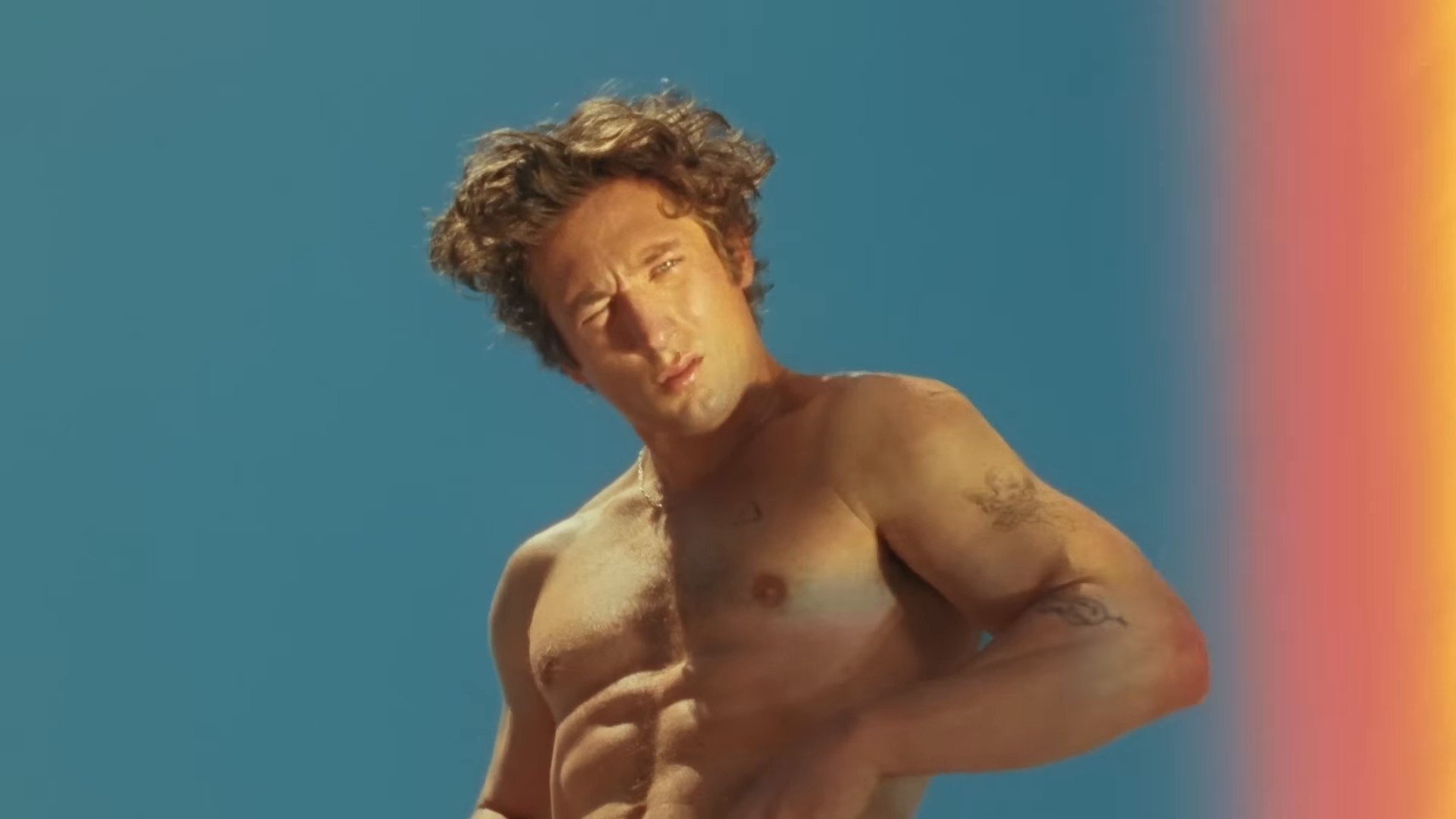 Jeremy Allen White in Calvin Klein | Fall 2024 Campaign (2024) —  shot,  lighting