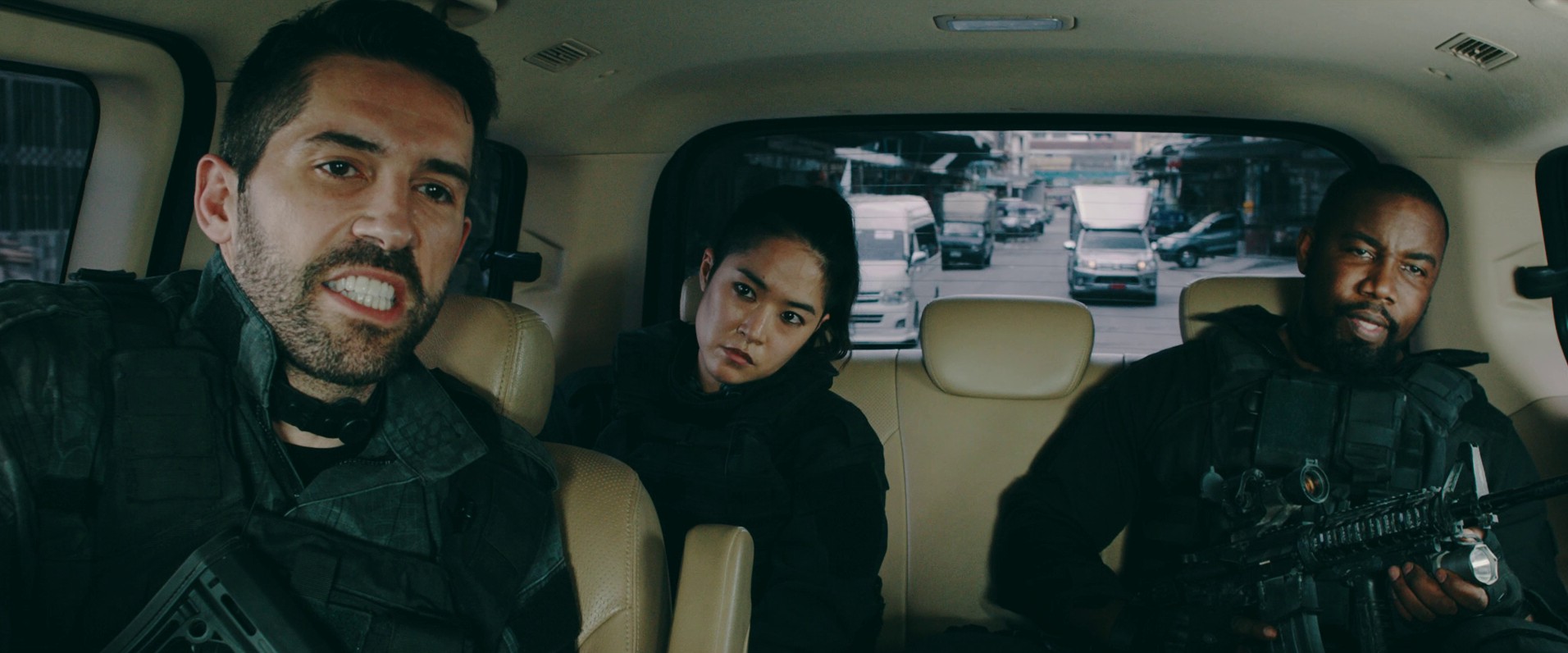 Triple Threat (2019) —  shot,  lighting