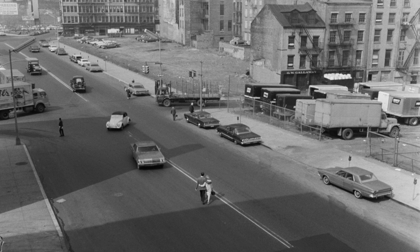 Trois chambres à Manhattan (1965) —  shot,  lighting