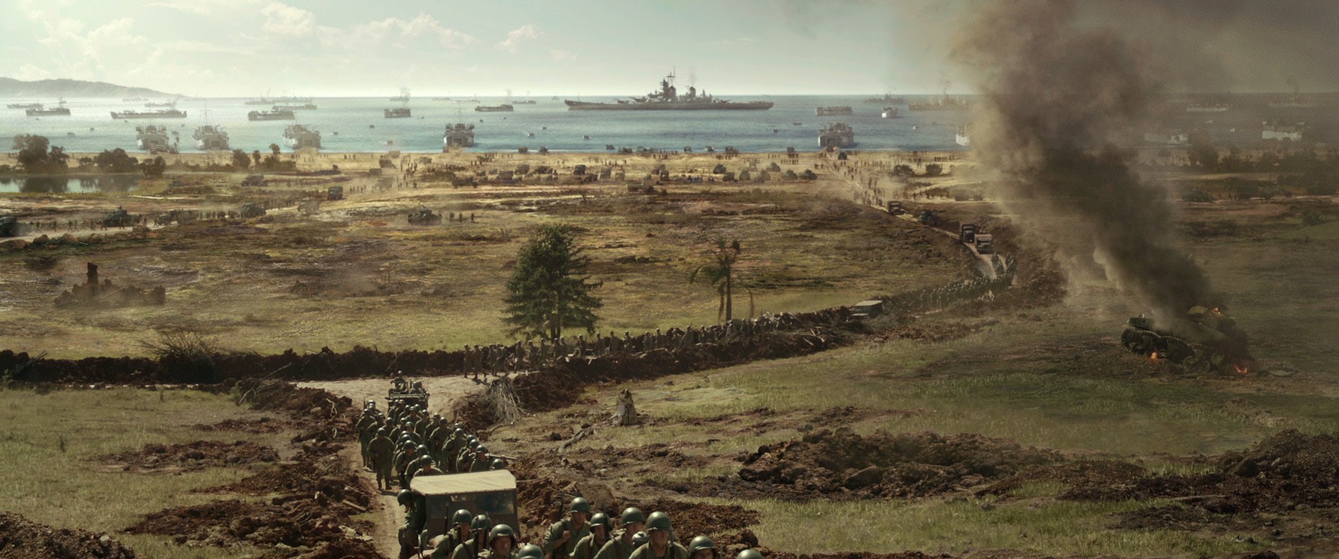 Hacksaw Ridge (2016) —  shot,  lighting