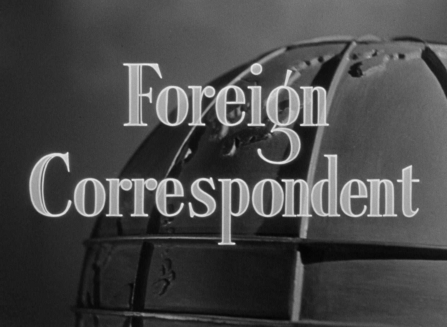 Foreign Correspondent (1940) —  shot,  lighting