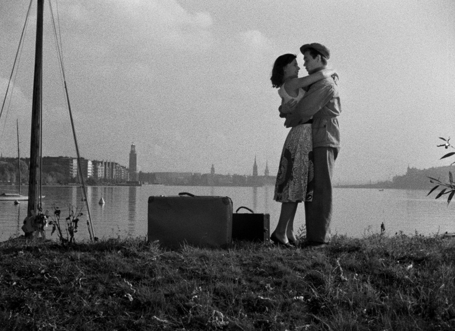 Summer with Monika (1953) —  shot,  lighting