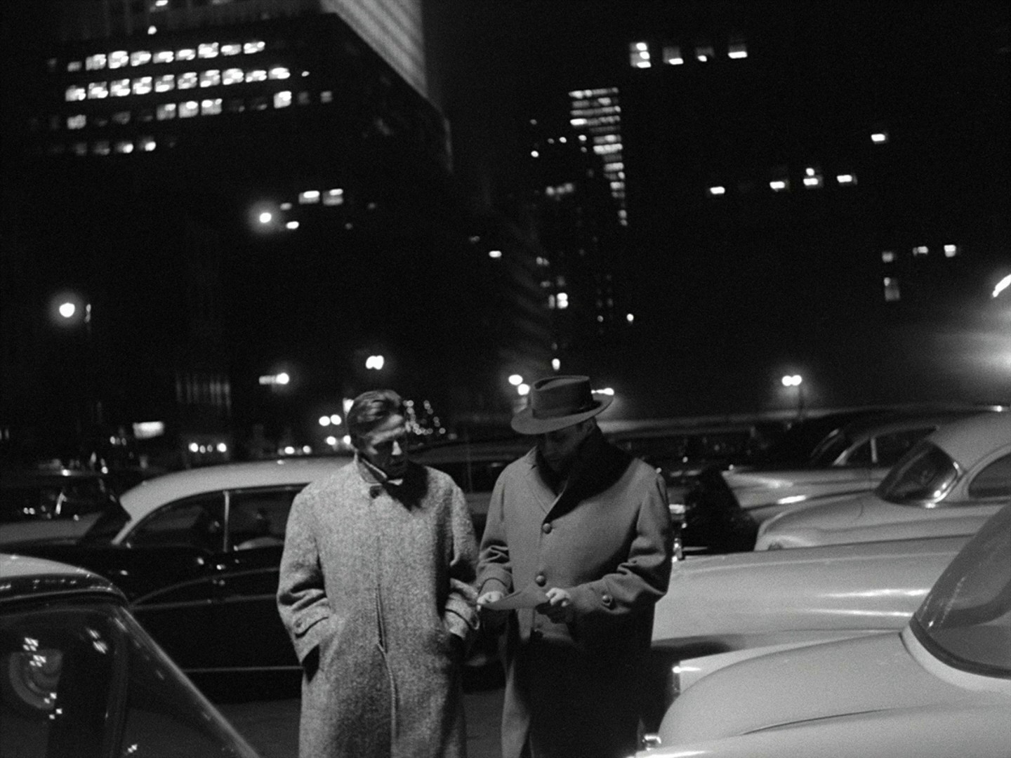 Two Men in Manhattan (1959) —  shot,  lighting