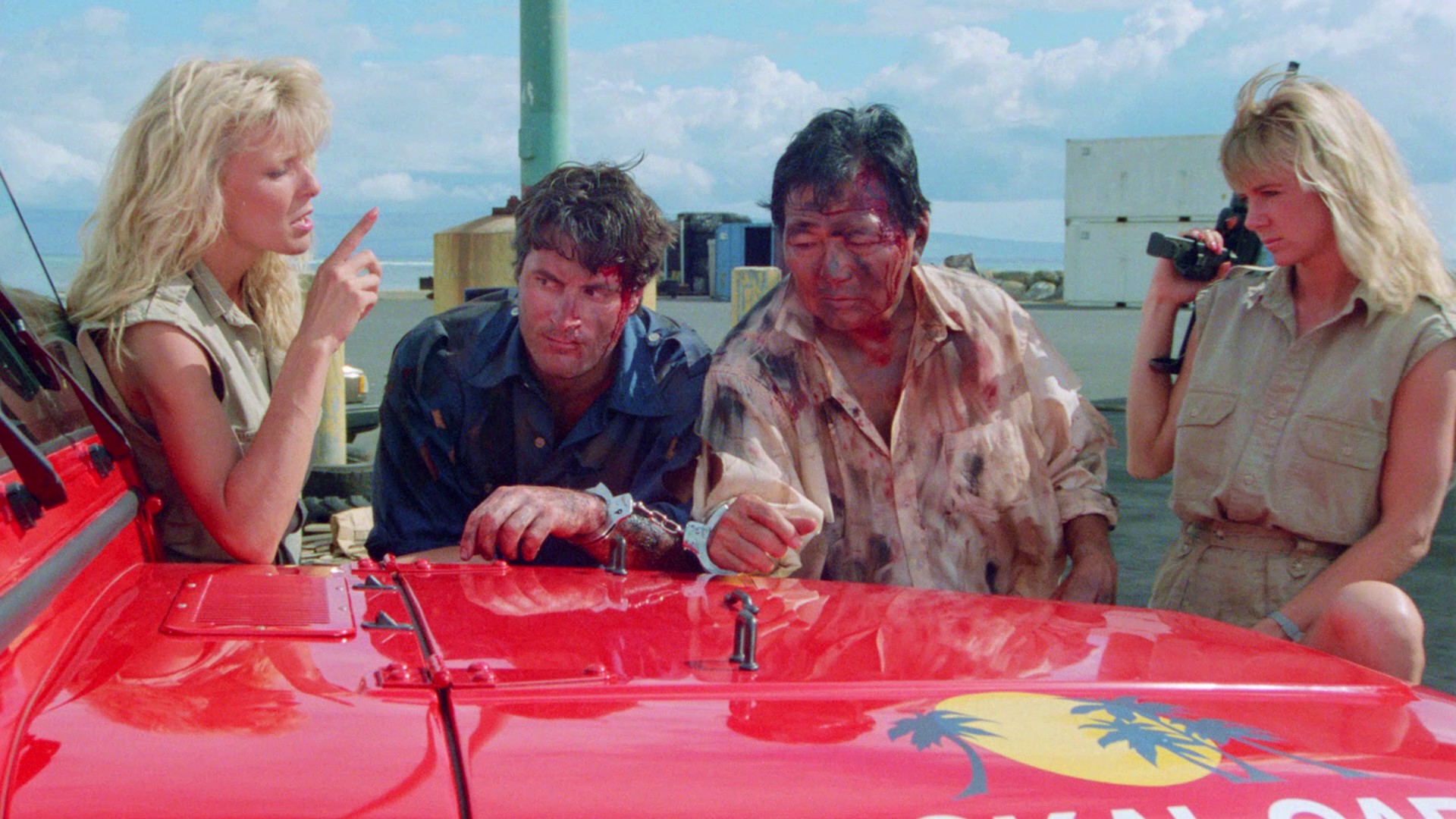 Savage Beach (1989) —  shot,  lighting