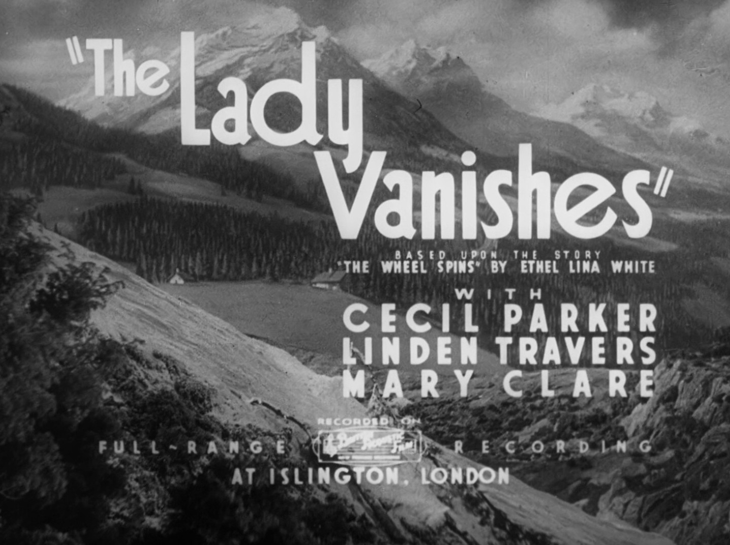 The Lady Vanishes (1938) —  shot,  lighting
