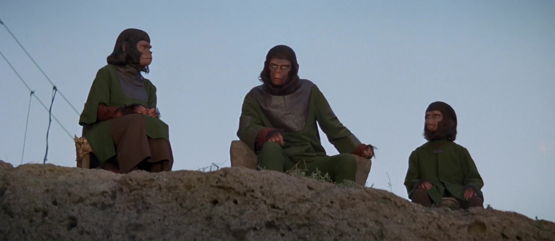 Battle for the Planet of the Apes (1973) —  shot,  lighting