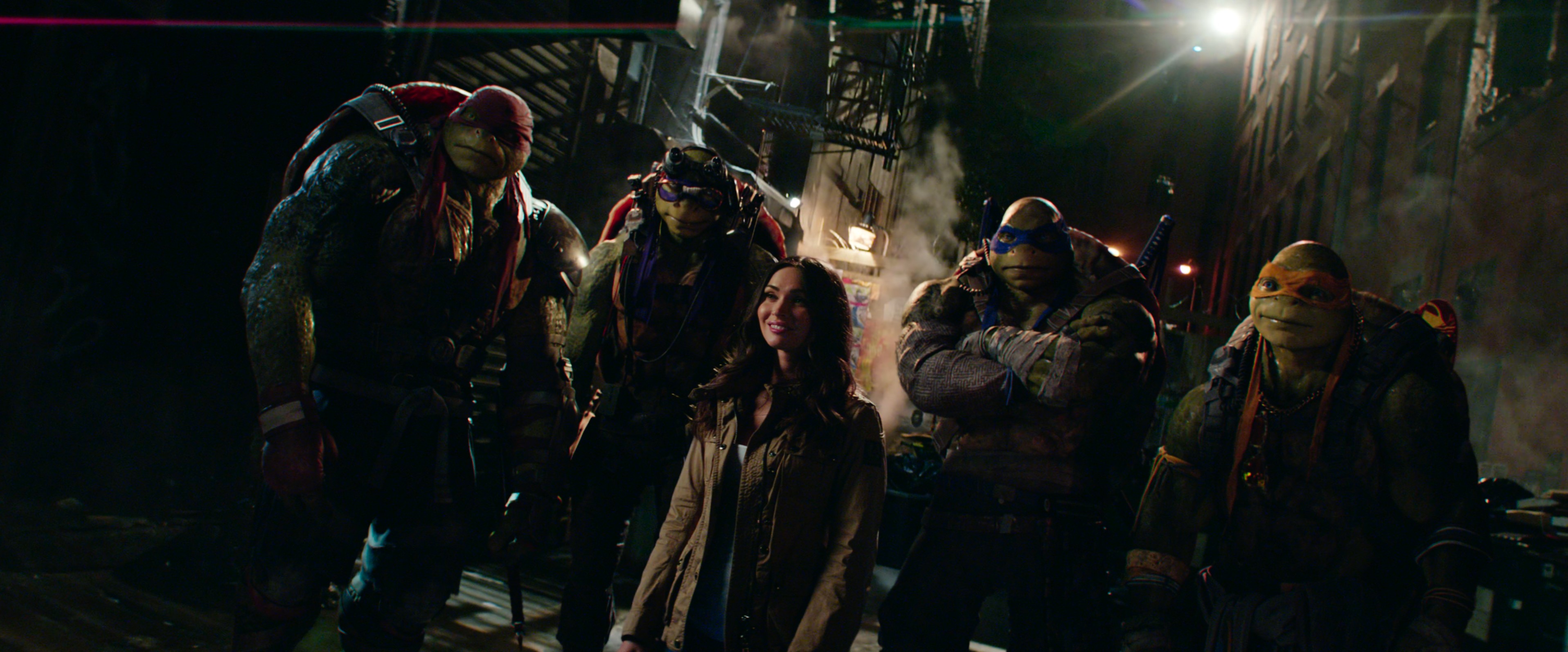 Teenage Mutant Ninja Turtles: Out of the Shadows (2016) —  shot,  lighting