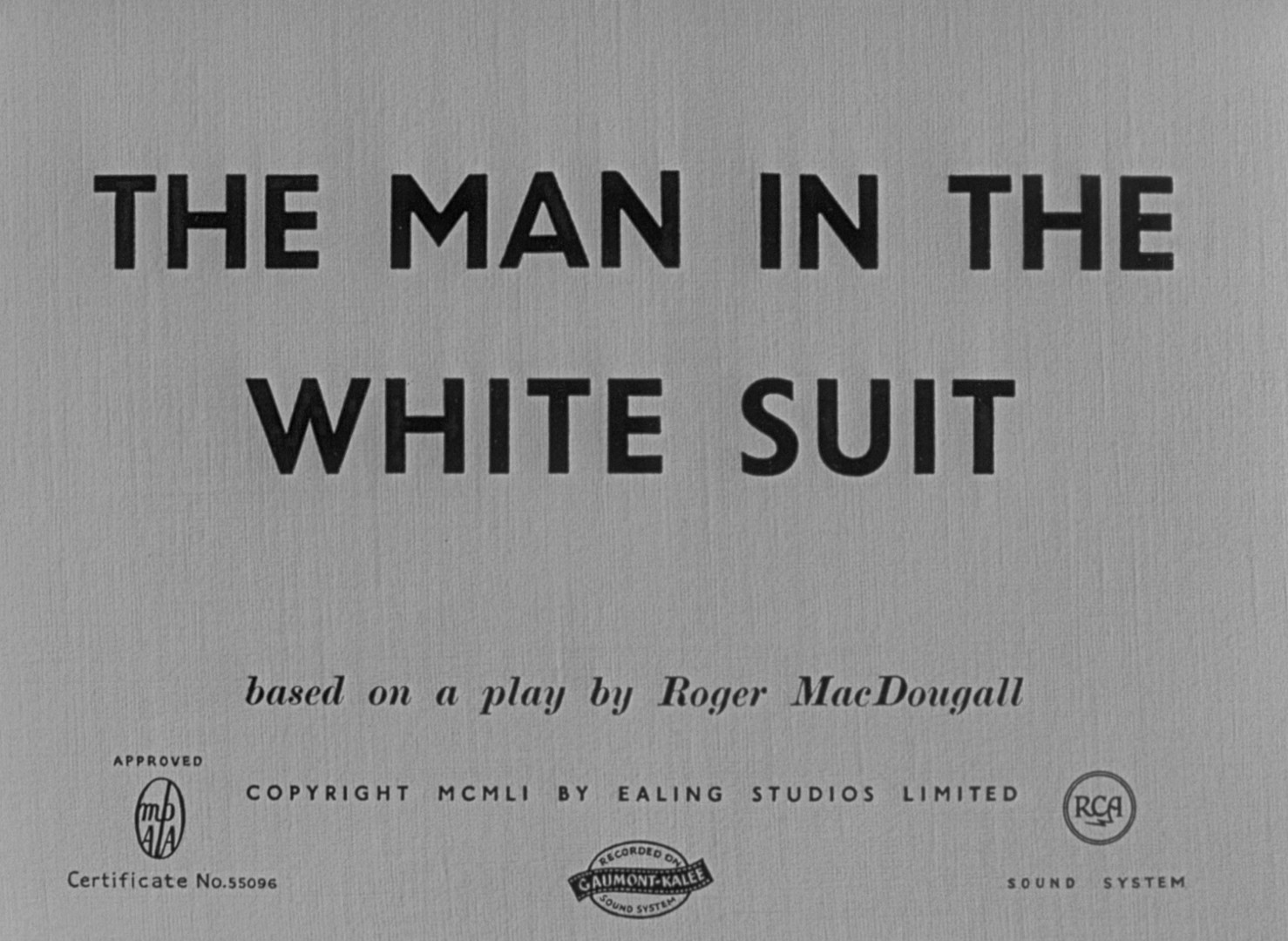 The Man in the White Suit (1951) —  shot,  lighting