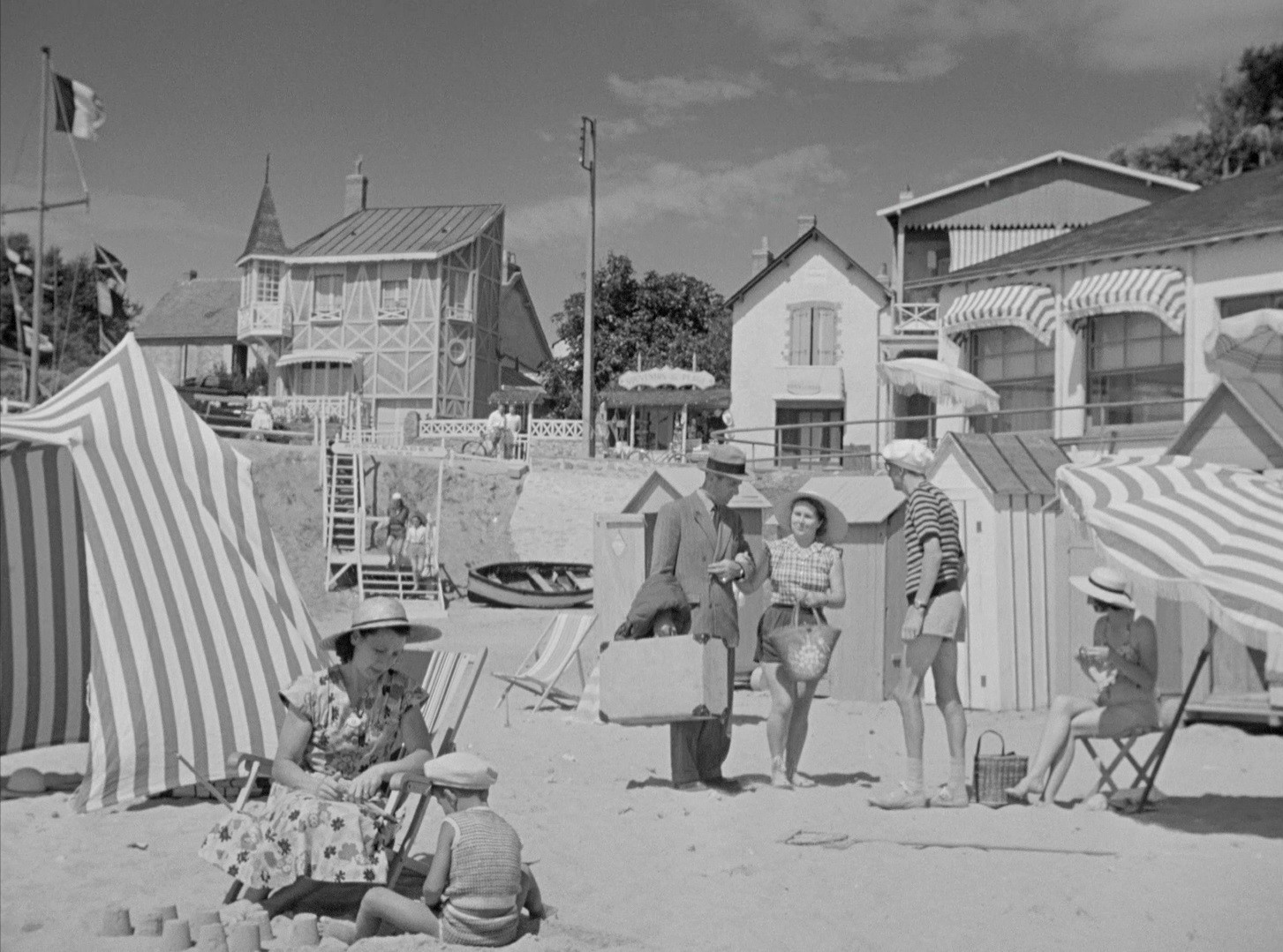 Monsieur Hulot's Holiday (1953) —  shot,  lighting