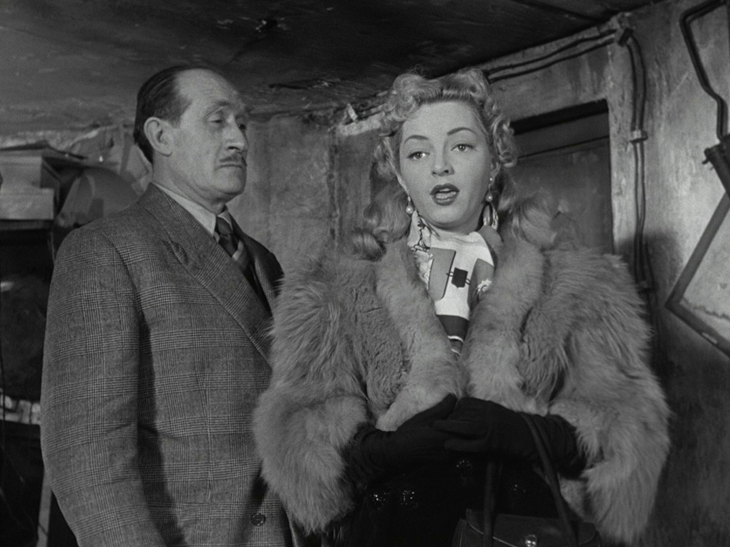 Le dossier noir (1955) —  shot,  lighting