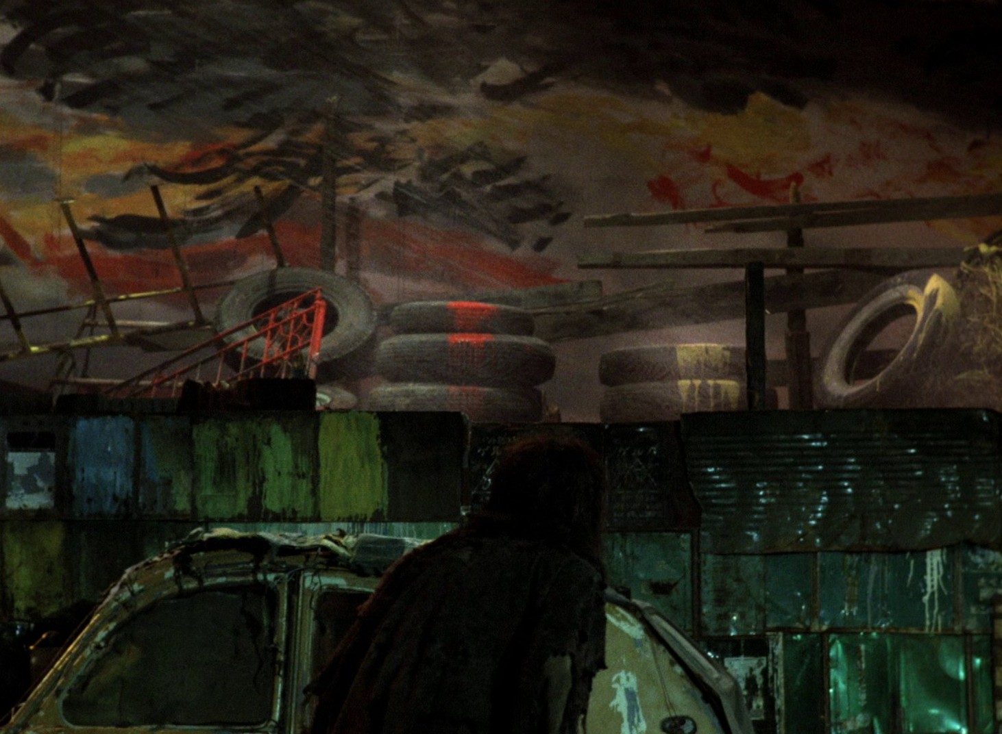 Dodes'ka-den (1970) —  shot,  lighting