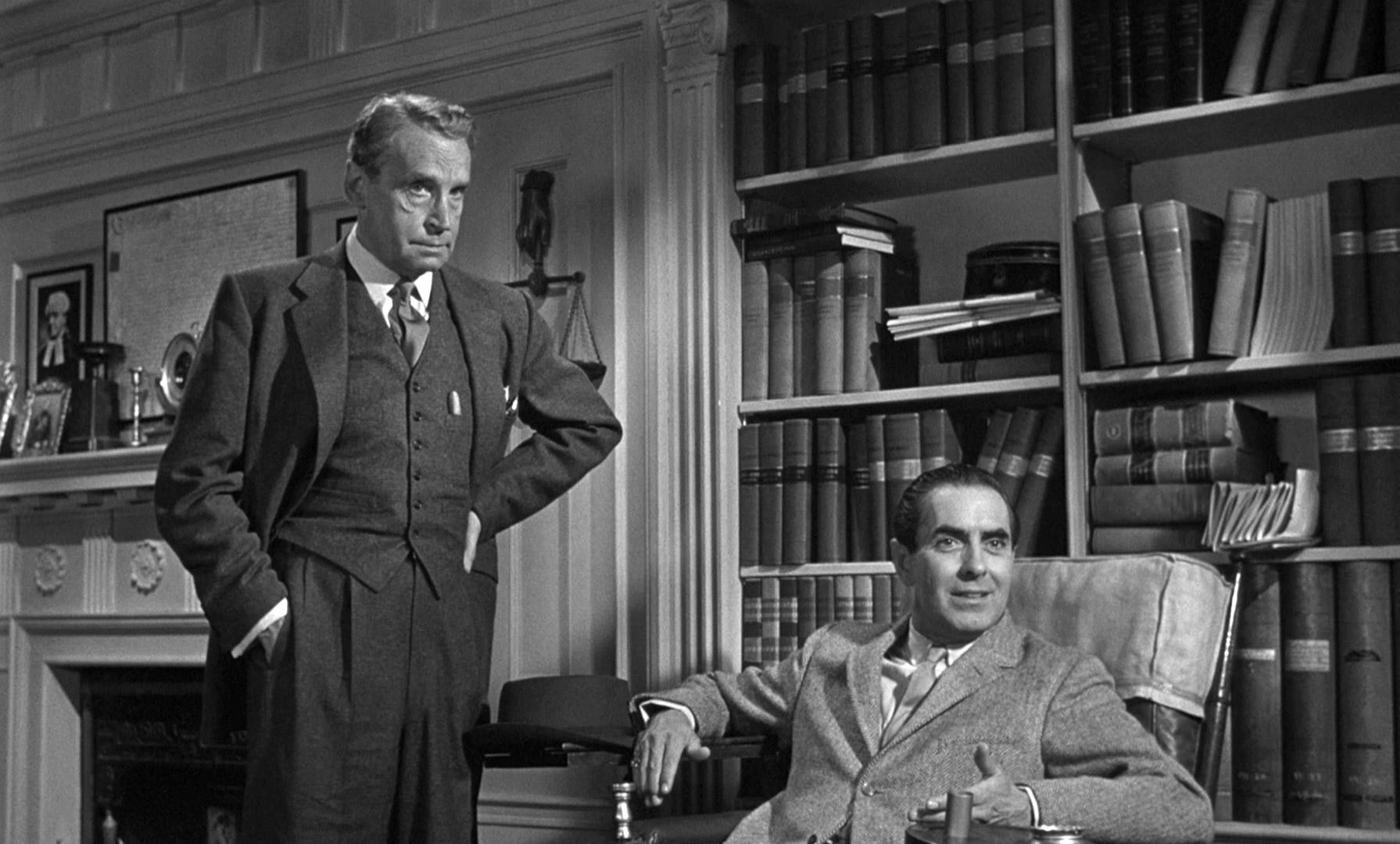 Witness for the Prosecution (1957) —  shot,  lighting