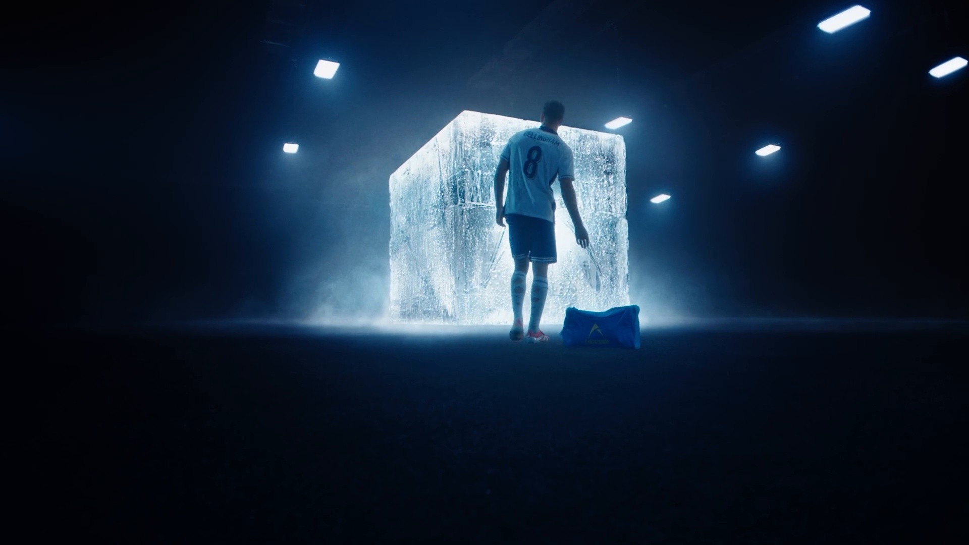 Lucozade - Ice Kick x Jude Bellingham ft. P Money (2025) —  shot,  lighting