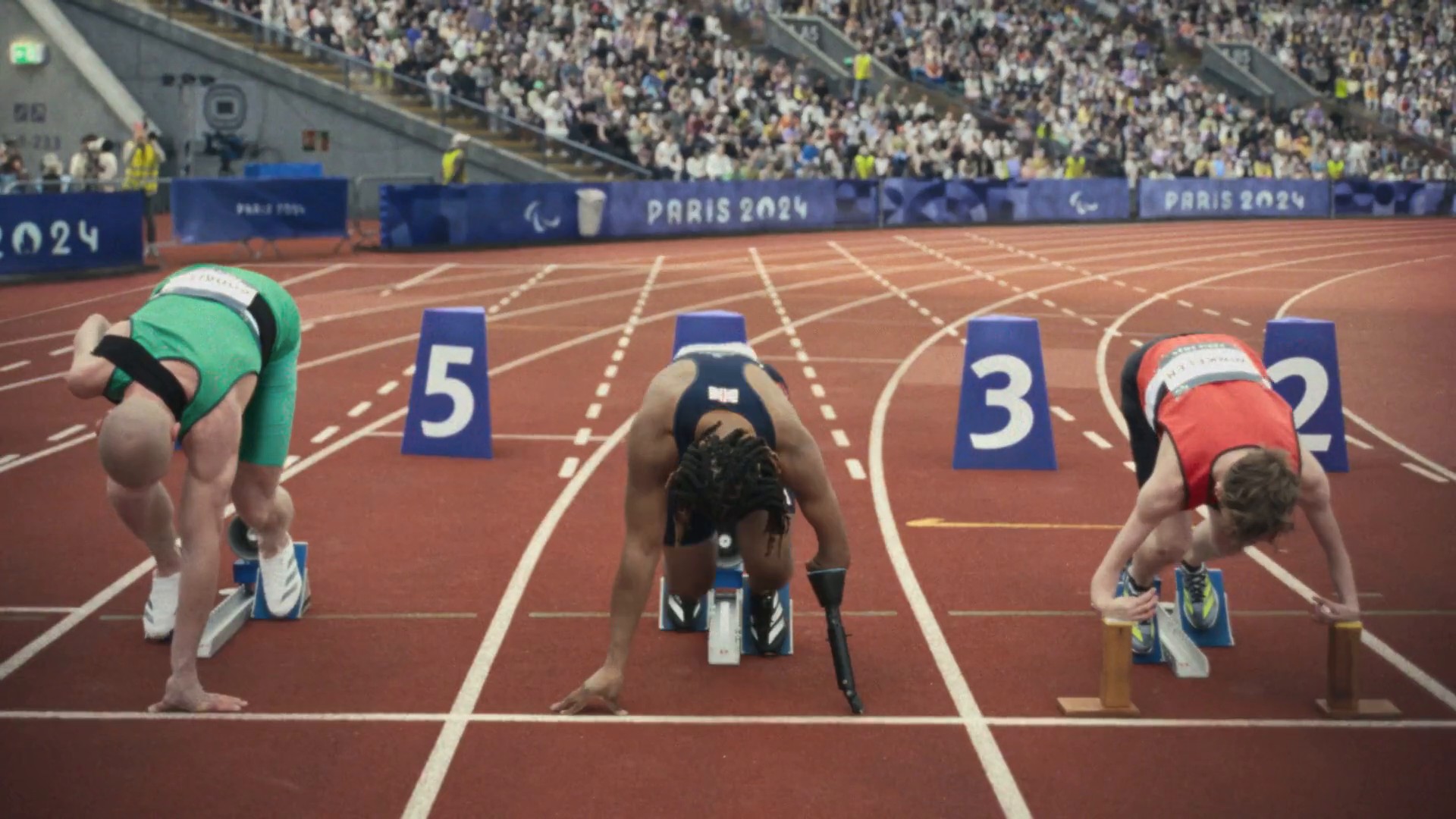 Channel 4 x Paralympics "Considering What?" (2024) —  shot,  lighting