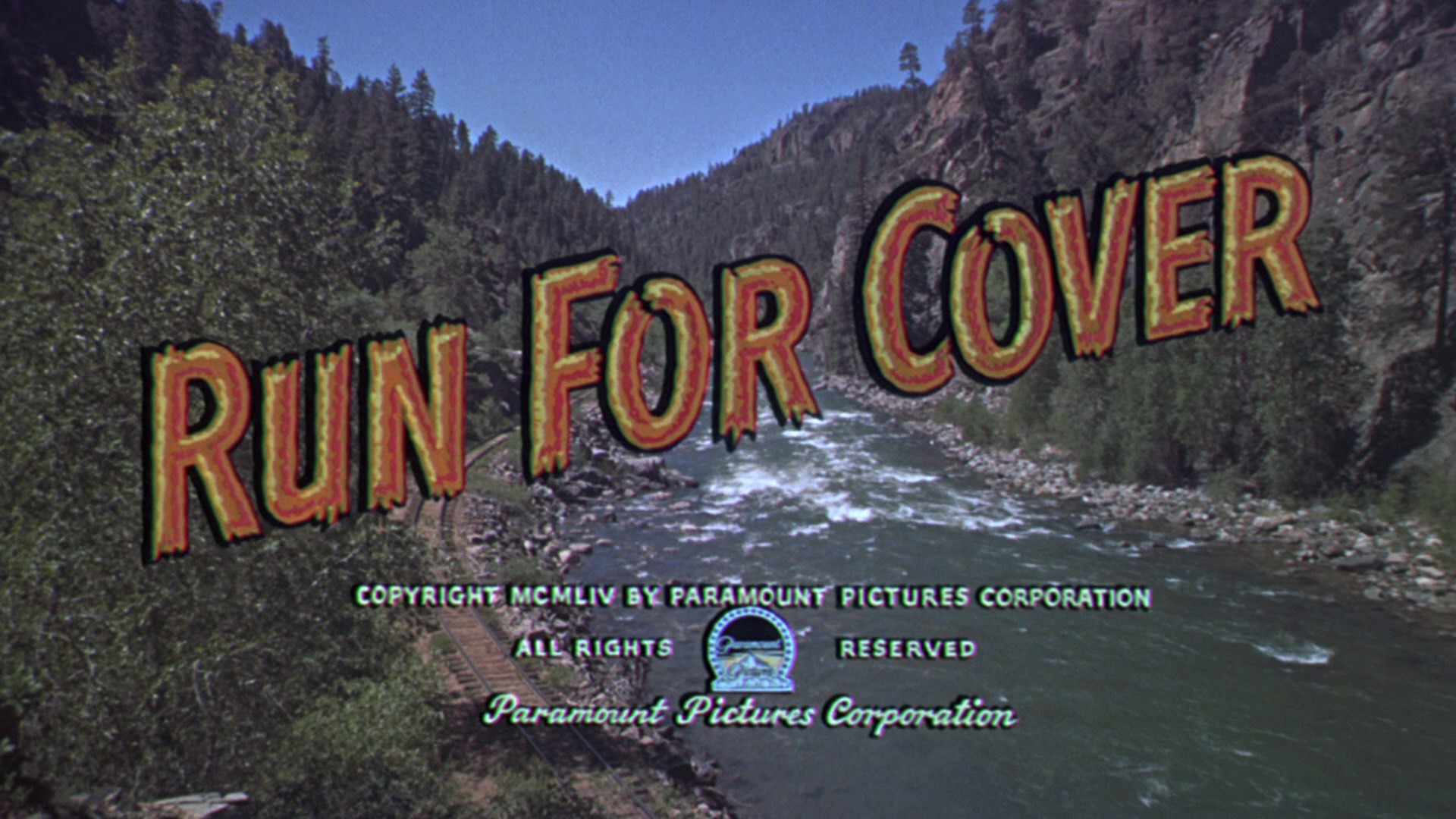 Run for Cover (1955) —  shot,  lighting