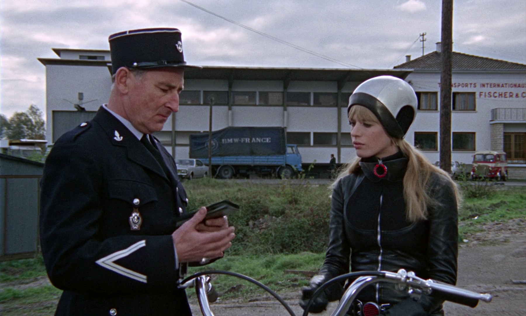 The Girl on a Motorcycle (1968) —  shot,  lighting