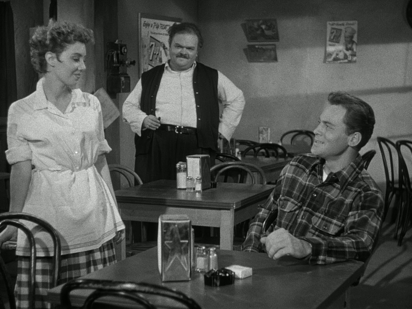 Bait (1954) —  shot,  lighting