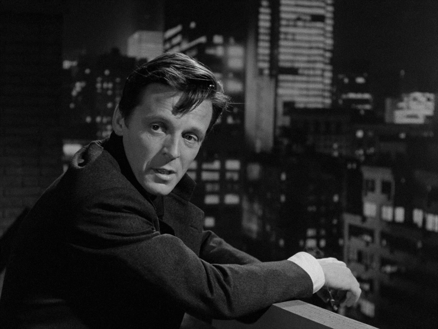 Two Men in Manhattan (1959) —  shot,  lighting