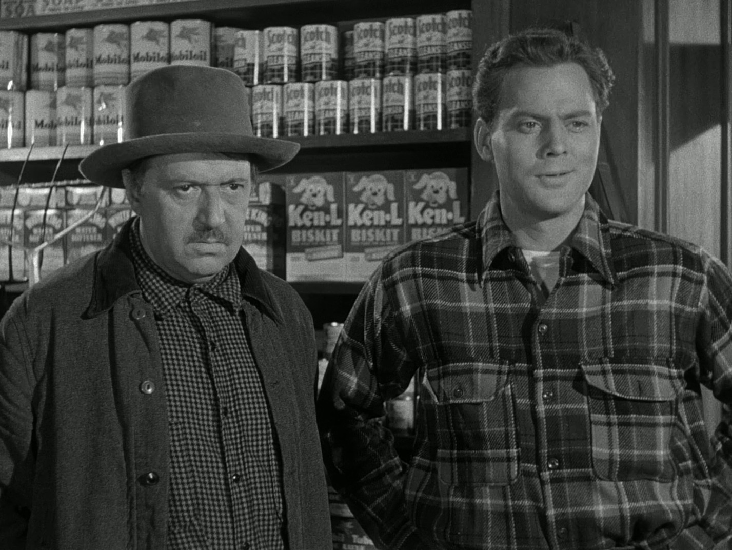 Bait (1954) —  shot,  lighting