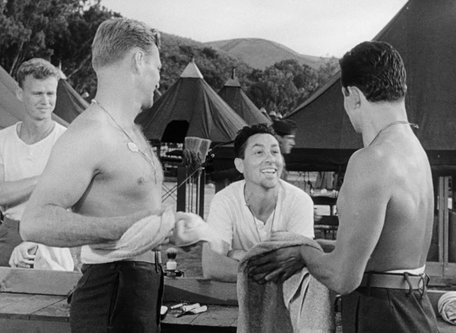 Sands of Iwo Jima (1949) —  shot,  lighting