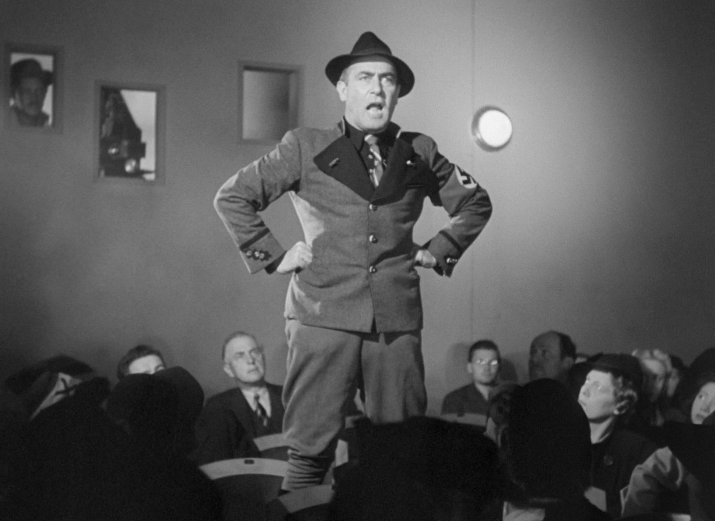 Hangmen Also Die! (1943) —  shot,  lighting