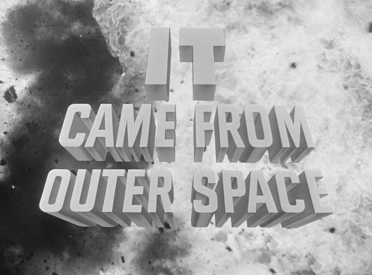 It Came from Outer Space (1953) —  shot,  lighting