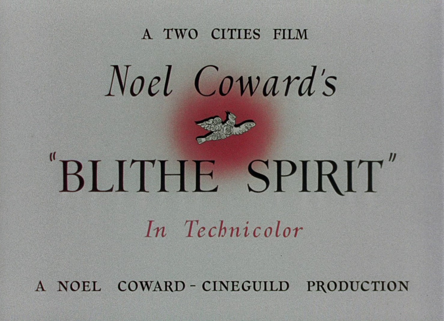 Blithe Spirit (1945) —  shot,  lighting