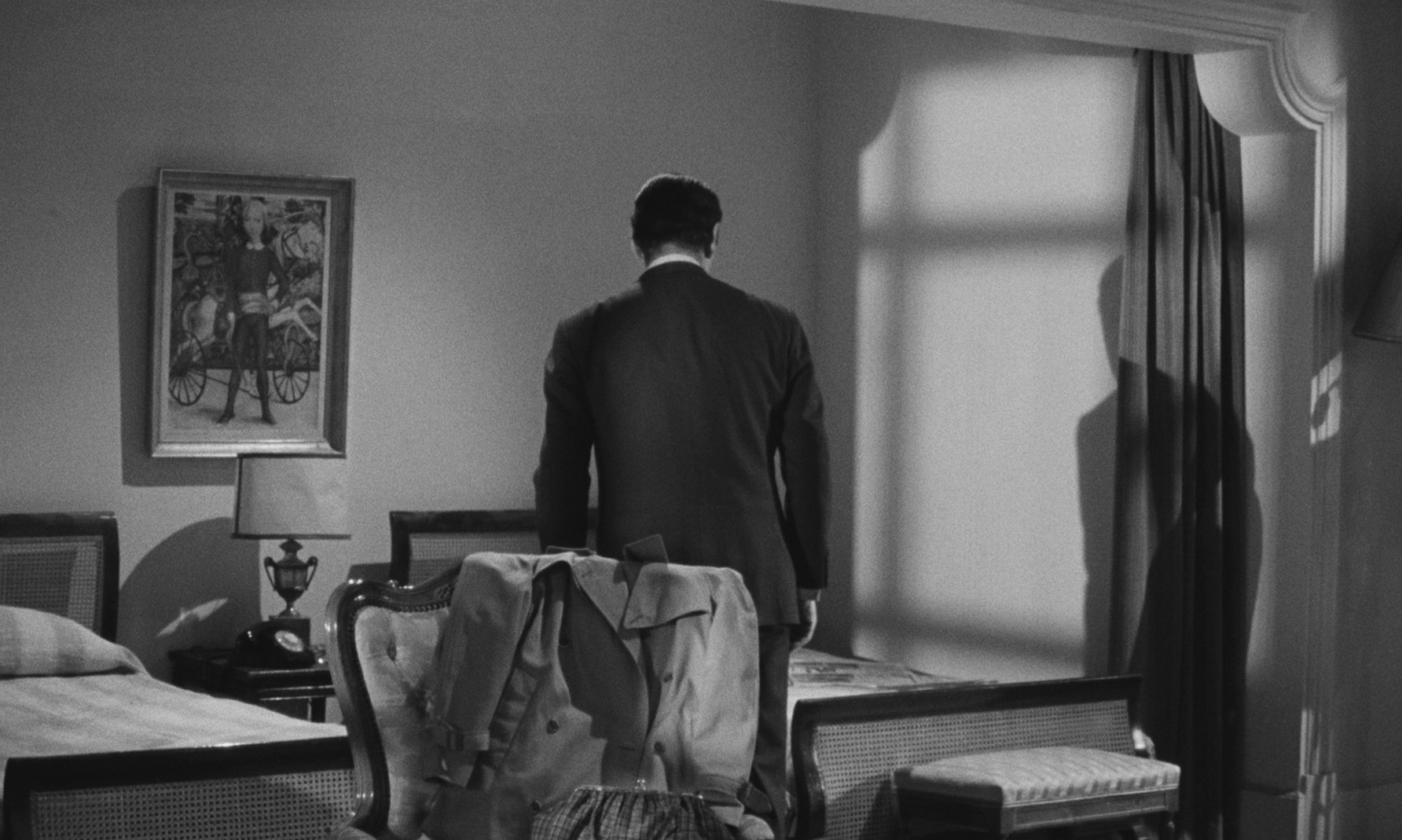 Cartes sur table (1966) —  shot,  lighting