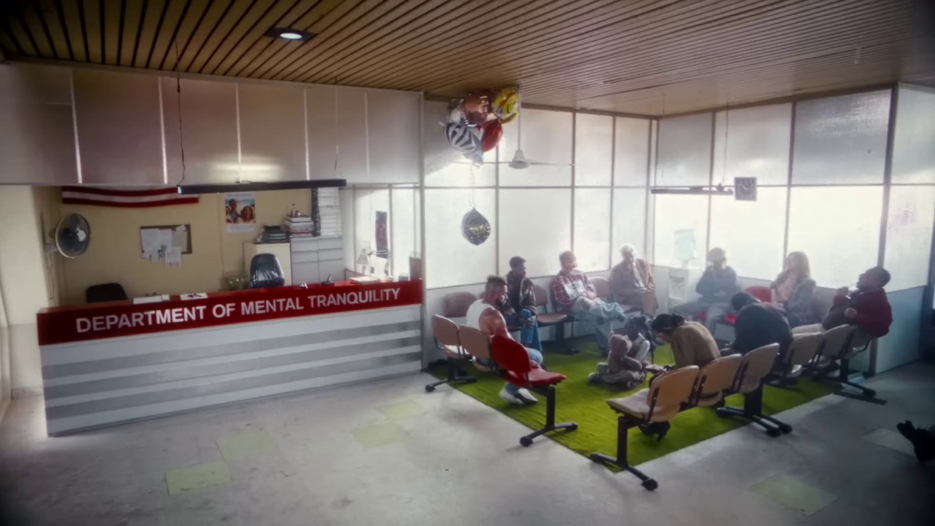 Department of mental tranquility (2023) —  shot,  lighting