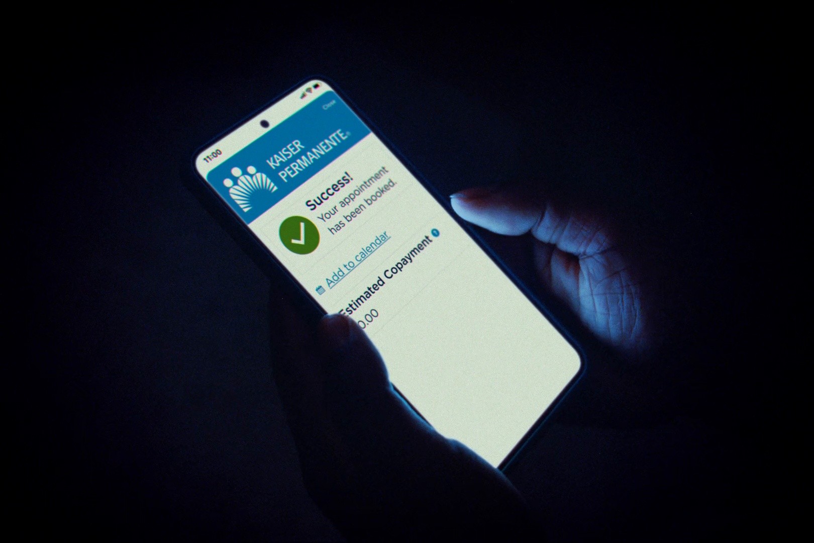 Kaiser Permanente - Eye Twitch (2024) —  shot,  lighting