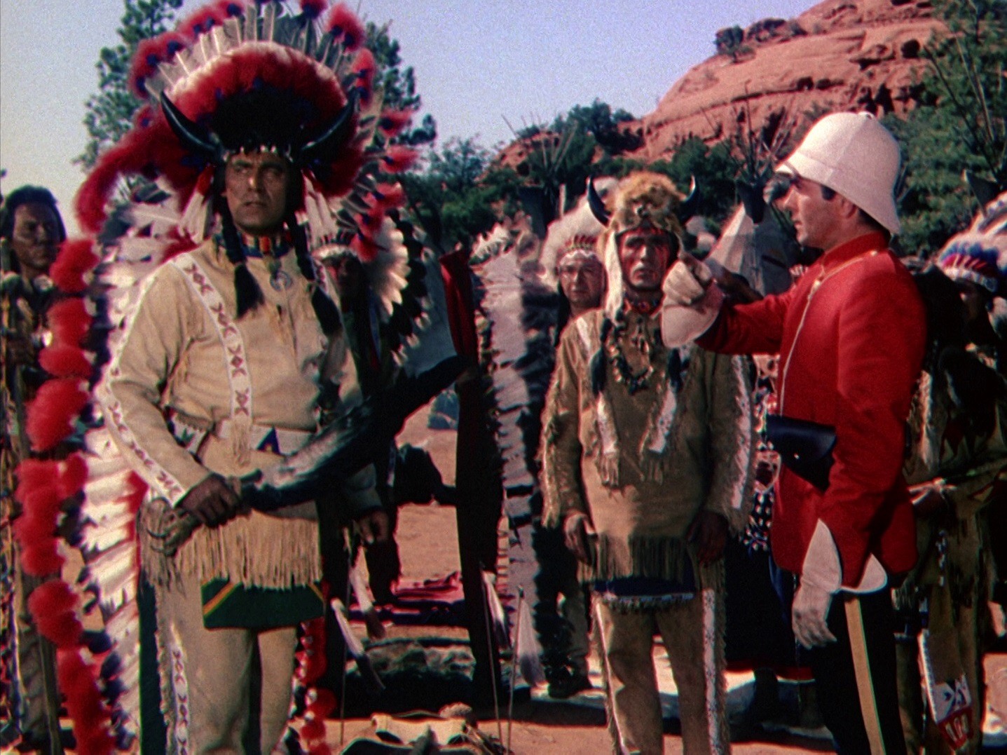 MacDonald of the Canadian Mounties (1952) —  shot,  lighting