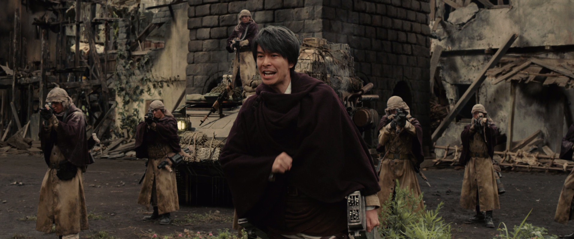 Attack on Titan Part 2 (2015) —  shot,  lighting