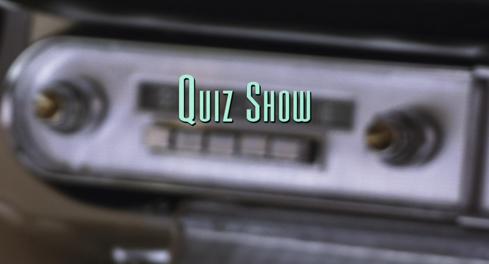 Quiz Show (1994) —  shot,  lighting